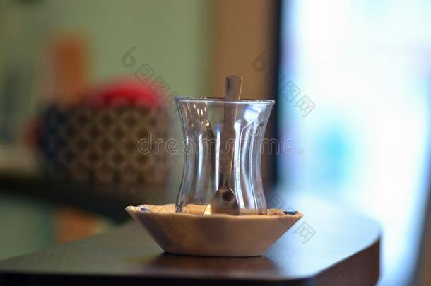 土耳其的方式茶水杯子玻璃