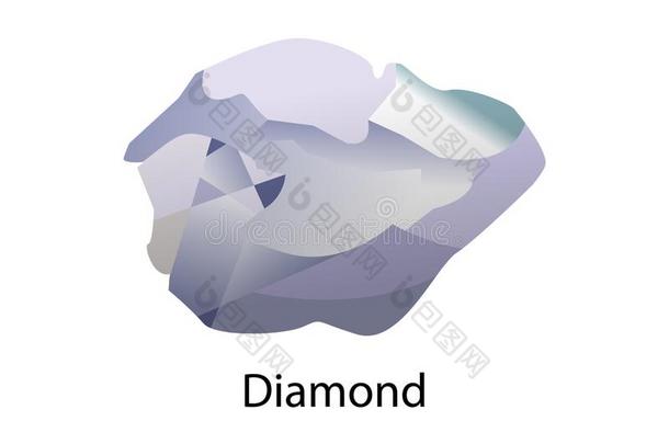 钻石亚稳的同素异形体宝贵的经雕琢的宝石
