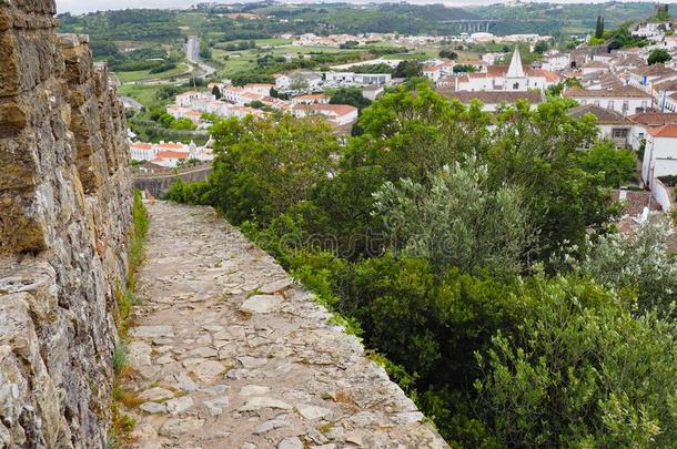 指已提到的人老的中古的村民关于奥比杜什,葡萄牙