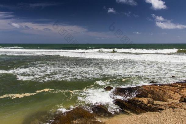 热带的海滩,斯里斯里兰卡