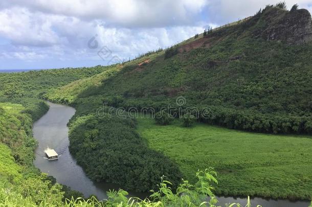 一地点从指已提到的人岛关于考艾岛向美国夏威夷州