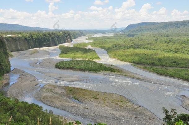 一看法关于指已提到的人帕斯塔萨河,厄瓜多尔