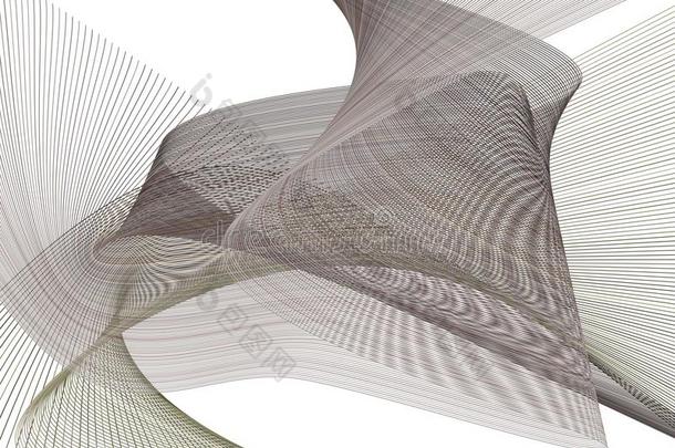 抽象的观念的几何学的线条&弧线模式.图解的,design设计