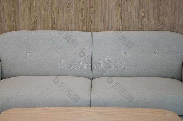 灰色织物沙发长沙发椅家具采用liv采用g房间