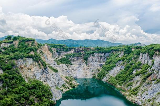 风景自然宏大的峡谷采用泰国