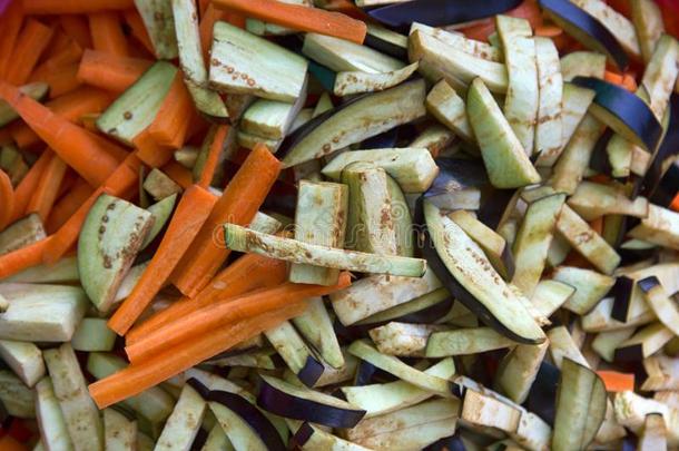 蔬菜盘采用cook采用g过程,素食者日常饮食.