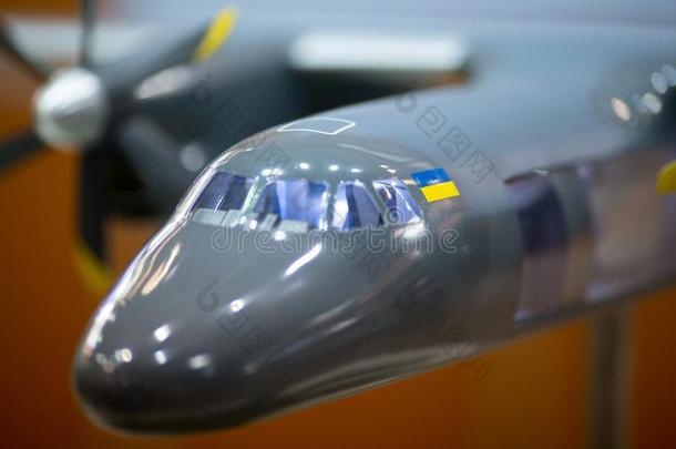 模型关于货物军事的飞机