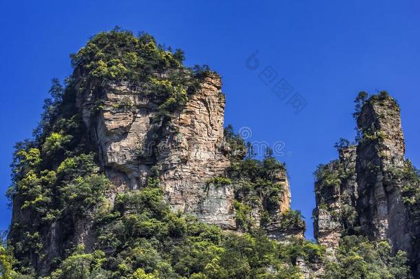 张家界七月风景优美的地区