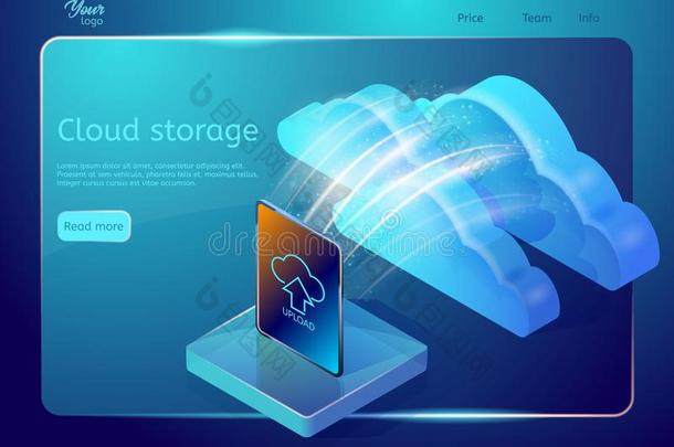 云资料贮存蜘蛛网页样板.抽象的设计观念.我