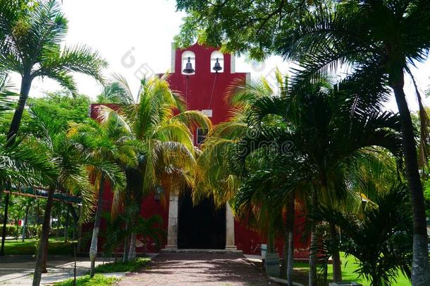 墨西哥人教堂美利达丘布纳·巴塔哥尼亚建筑学史库里亚