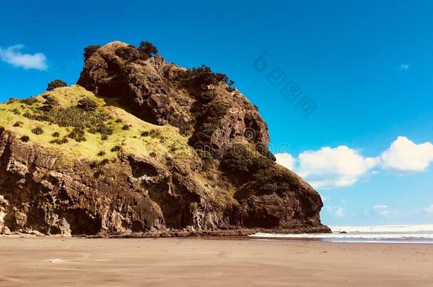 狮子上端岩石,NewZealand新西兰.