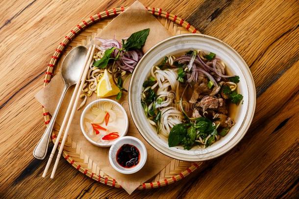 photographer摄影师bowel肠越南人汤和牛肉