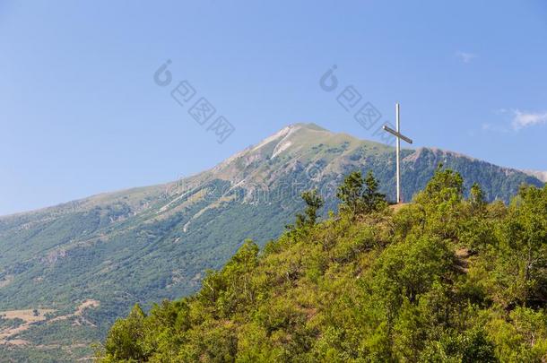 风景优美的风景看法采用Meles采用mounta采用采用夏一天.