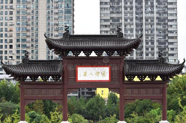 武汉中国古代的中国人建筑学:黄色的吊车庙