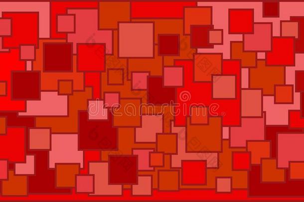 平方采用各种各样的暮色关于红色的背景