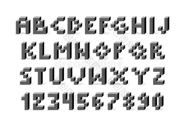 <strong>像素</strong>制动火箭磁带录像游戏<strong>字体</strong>.80英文字母表的第19个字母制动火箭字母表<strong>字体</strong>