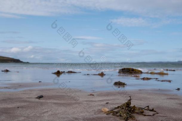 摘要海滩采用西风粗糙带鳞状的表面,苏格兰的高原地区.清静的,crescendo<strong>渐强</strong>