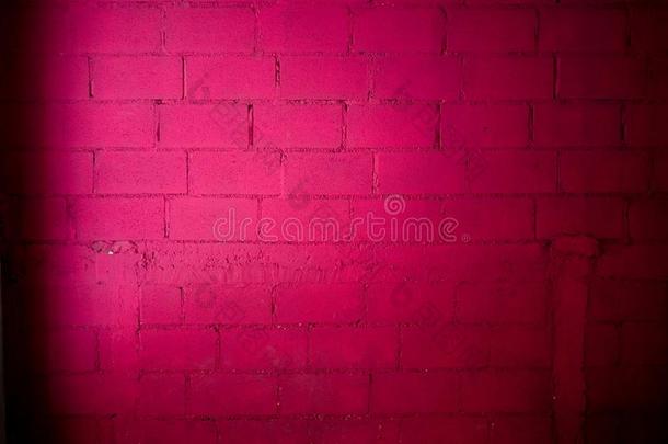 品红颜色砖墙背景