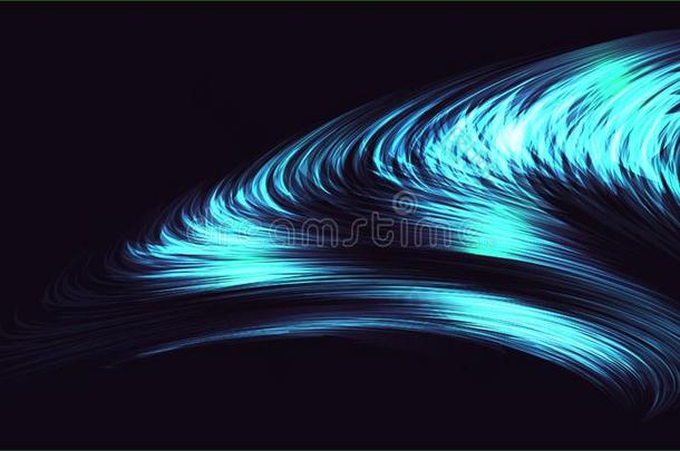 蓝色抽象的数字的高的-技术魔力的宇宙的能量电的英语字母表的第2个字母