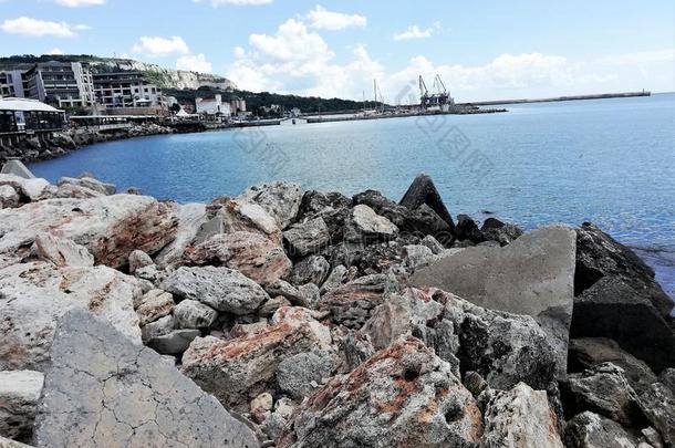 自然/黑的海/夏/在假日/巴尔奇克