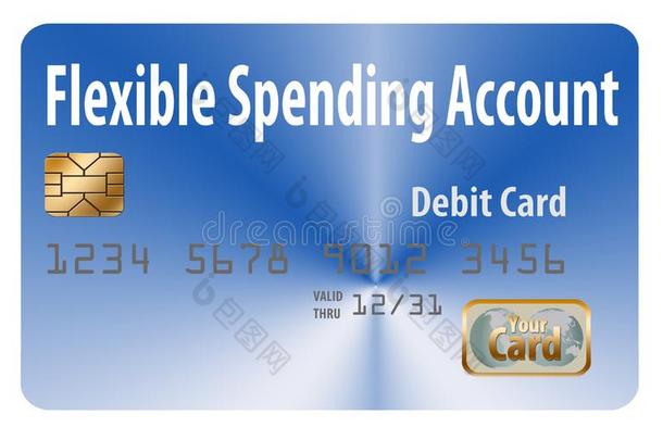 金融服务管理局借方卡片.这是（be的三单形式一灵活的开销一ccount借方卡片wickets三柱门