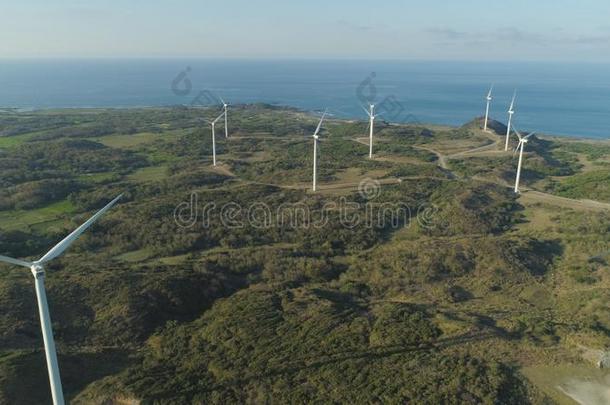 太阳的农场和风车.菲律宾,吕宋岛