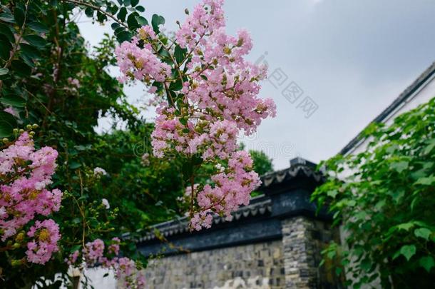 当口风景,古代的城镇关于无锡,江苏省份,中国