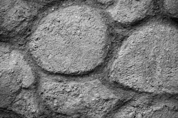 模仿关于石头从水泥,花园设计向指已提到的人墙