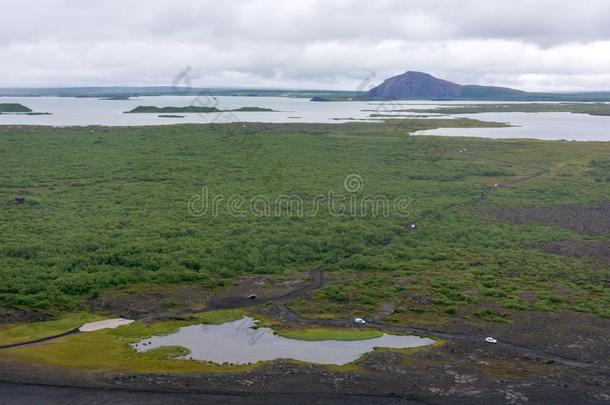 惠尔山-快点火山生成器采用克拉布拉火山,冰岛