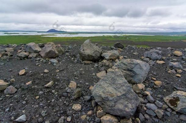 惠尔山-快点火山生成器采用克拉布拉火山,冰岛