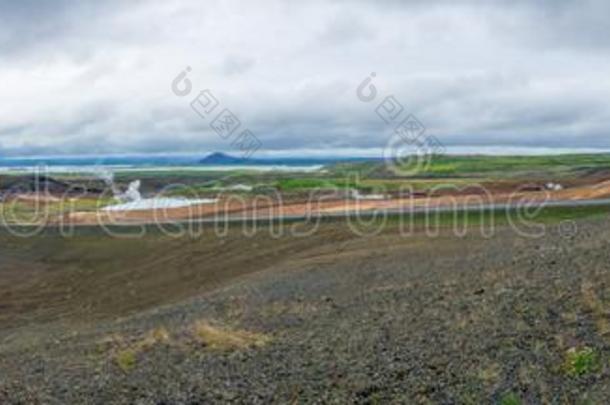 惠尔山-快点火山生成器采用克拉布拉火山,冰岛