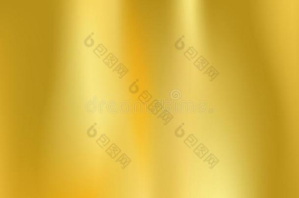 金箔背景金色的金属全息的
