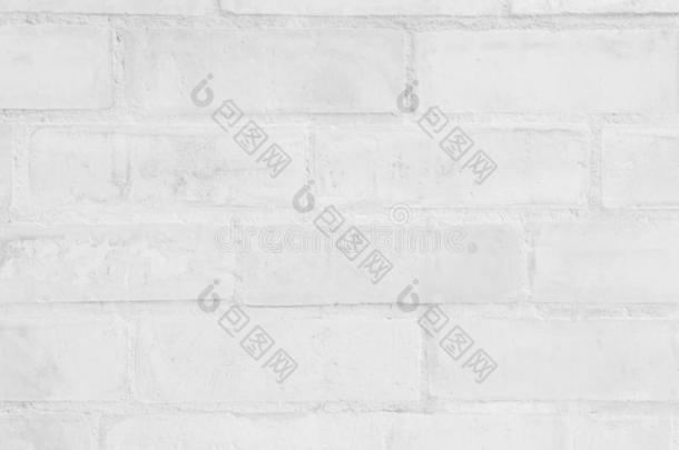 灰色的和白色的砖墙质地背景.砌砖或石头