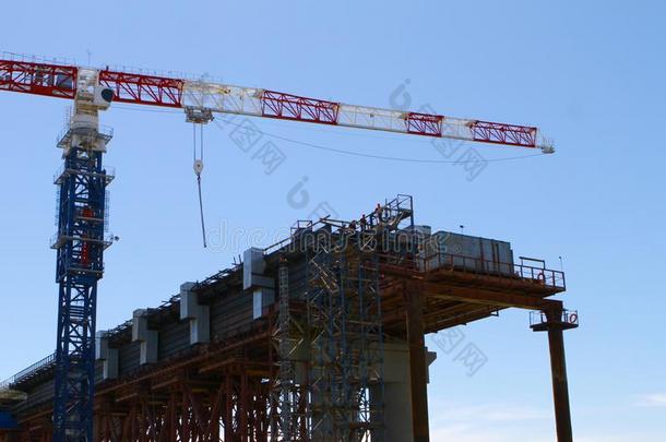 工业的影像关于桥建筑物-<strong>身材</strong>高的吊车向指已提到的人c向s
