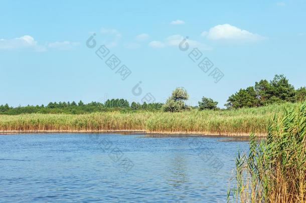 <strong>夏</strong>普里舒科夫湖风景赫尔松地区,乌克兰.