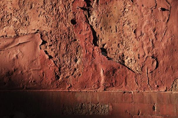 古代的红色的墙关于中国