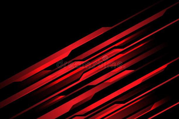 抽象的<strong>红色</strong>的<strong>光线</strong>条未来的向黑的设计现代的福图里