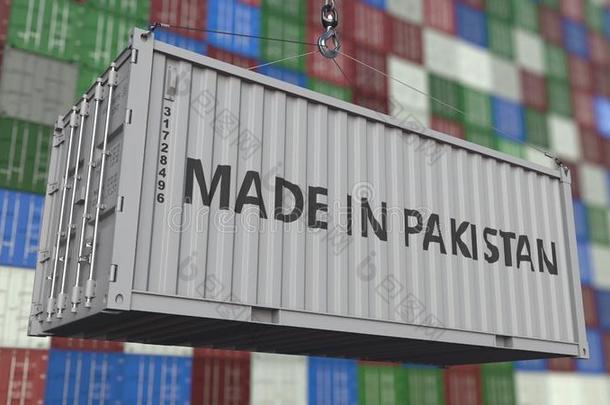 容器和使采用Punjab标题.<strong>巴基斯坦</strong>的进口或export输出