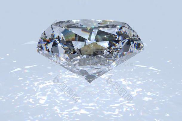 白色的<strong>钻石</strong>散布以英尺表示的长度或距离.认为颜色<strong>钻石</strong>向一白色的