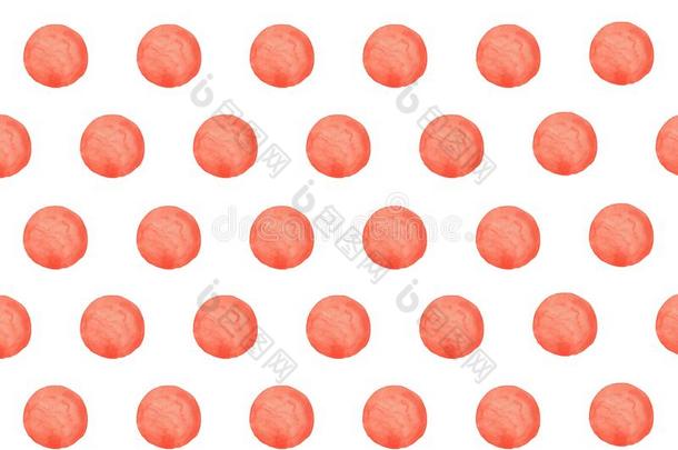 粉红色的水彩圆形的隔离的向白色的backg圆形的隔离的