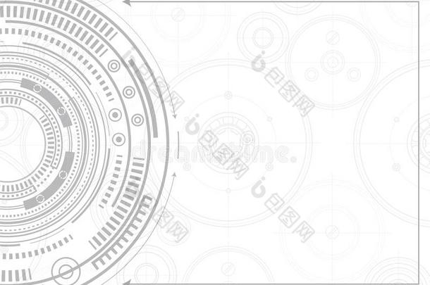 技术的绘画.新的科技.几何学的矢量,后台