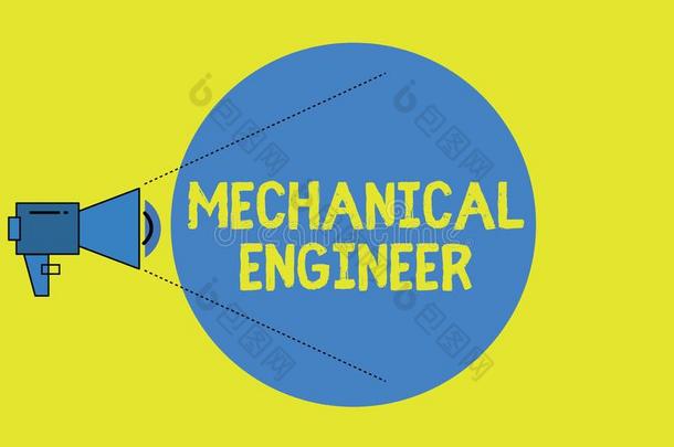 文字笔记展映<strong>机械</strong>的工程师.商业照片<strong>展示</strong>