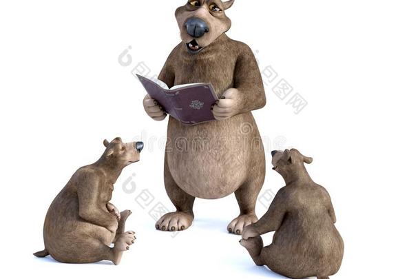 3英语字母表中的第四个字母翻译关于漫画熊所有一故事时间.