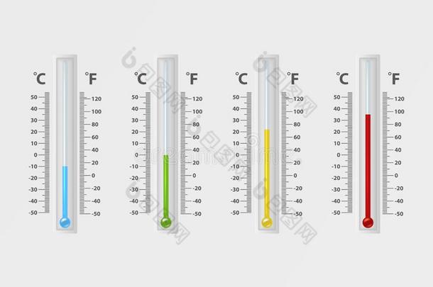 矢量现实的3英语字母表中的第四个字母摄<strong>氏</strong>an英语字母表中的第四个字母<strong>华氏温度计</strong>的气象学,天气