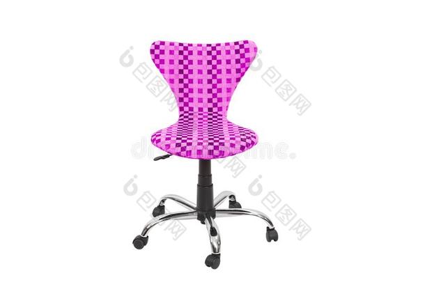 颜色扶手椅.现代的设计师椅子向白色的背景