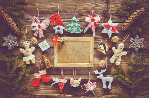 框架2019,自家制的圣诞节玩具,圣诞节装饰,木材