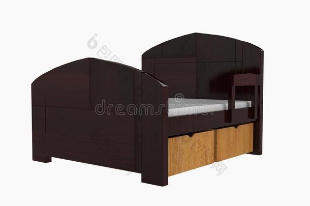 木制的床和床垫3英语字母表中的第四个字母翻译