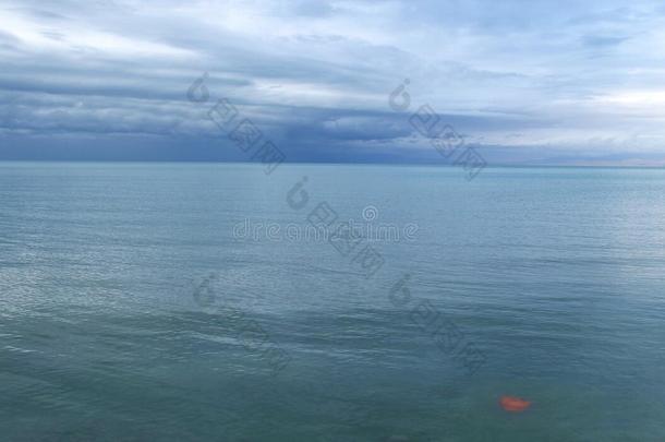 青海湖蓝色水