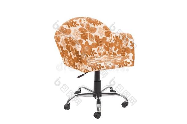 颜色扶手椅.现代的设计师椅子向白色的背景