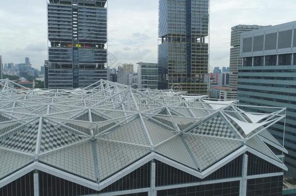 顶看法关于指已提到的人现代的建筑学关于指已提到的人城市关于新加坡.int.安静